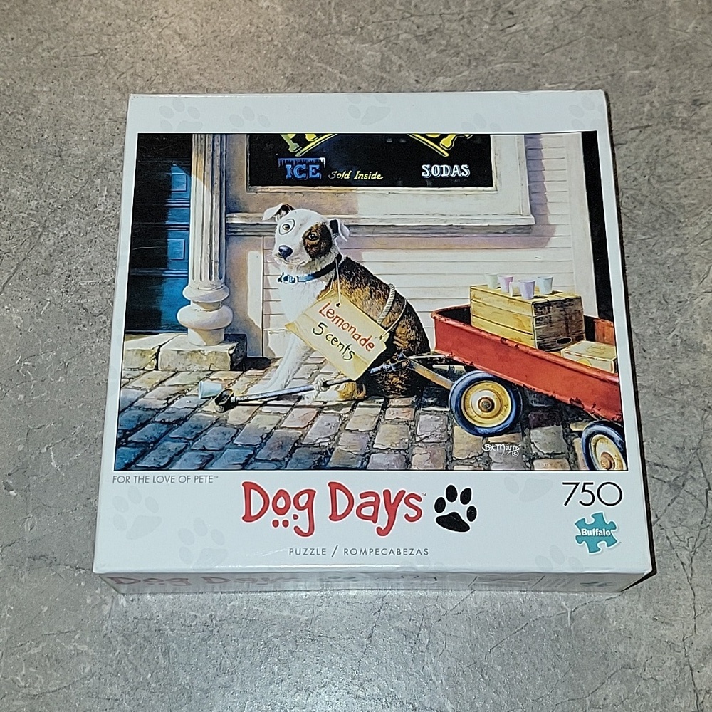 (J7) Dog Days jigsaw puzzle 750 pieces